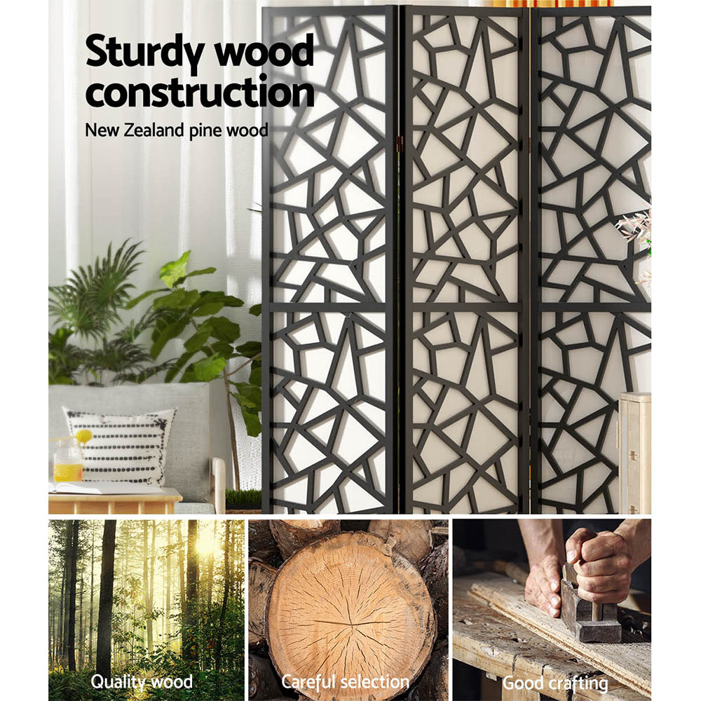 Artiss Clover Room Divider Screen in 3 to 8 Panels view 5