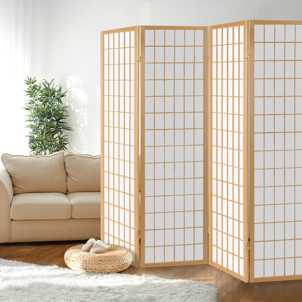 Artiss Pine Room Divider Screen in 3 to 8 Panels