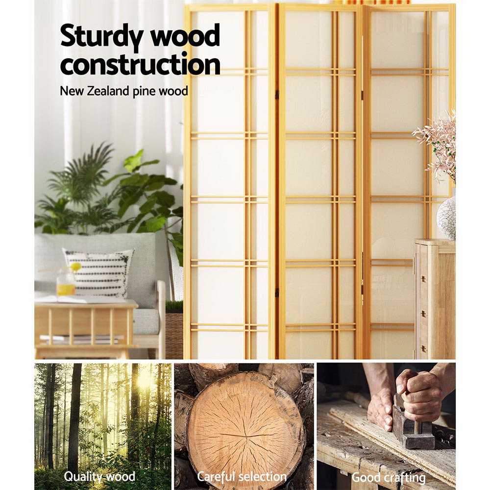 Artiss Nova Room Divider Screen in 3 to 8 Panels view 5