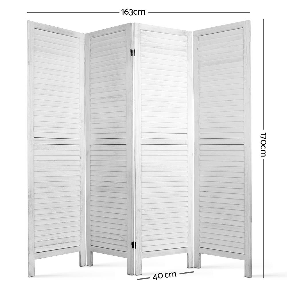 Artiss Louver Room Divider Screen in 3 to 8 Panels view 2