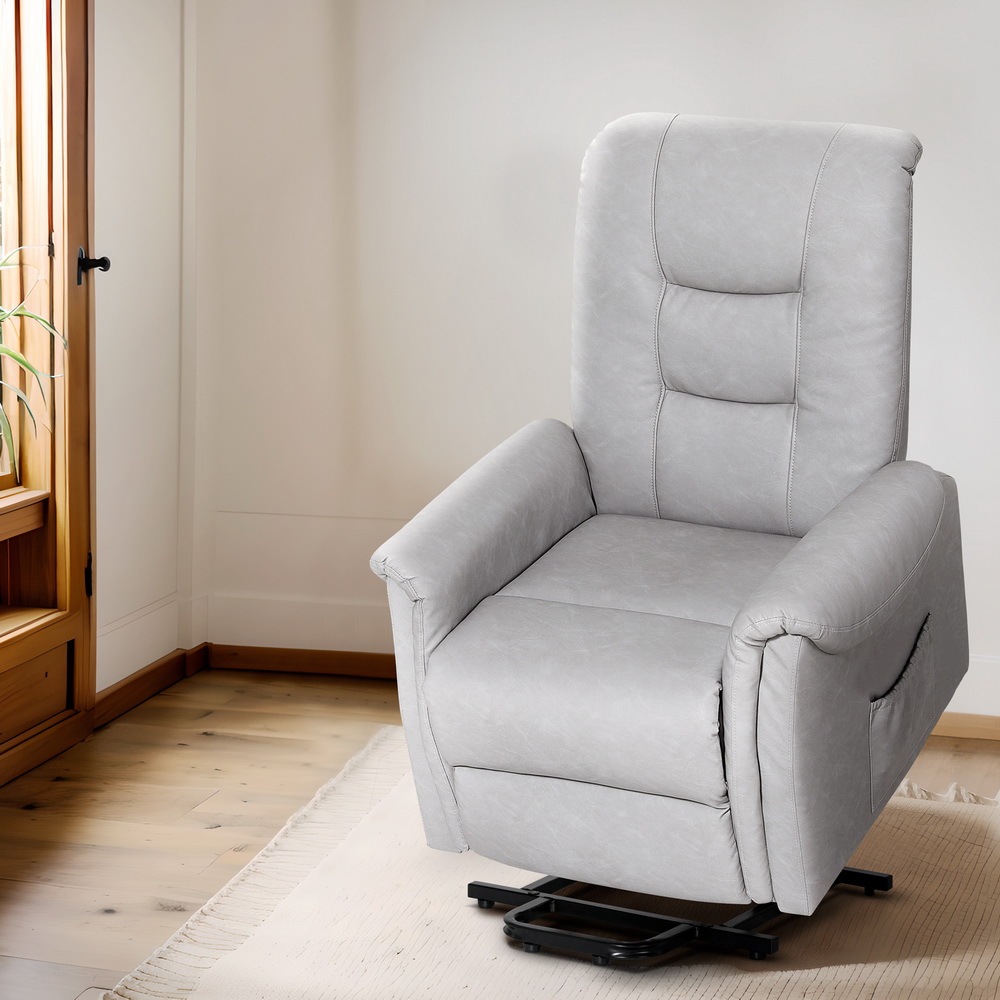 Artiss Lift Assist Recliner Chair Grey