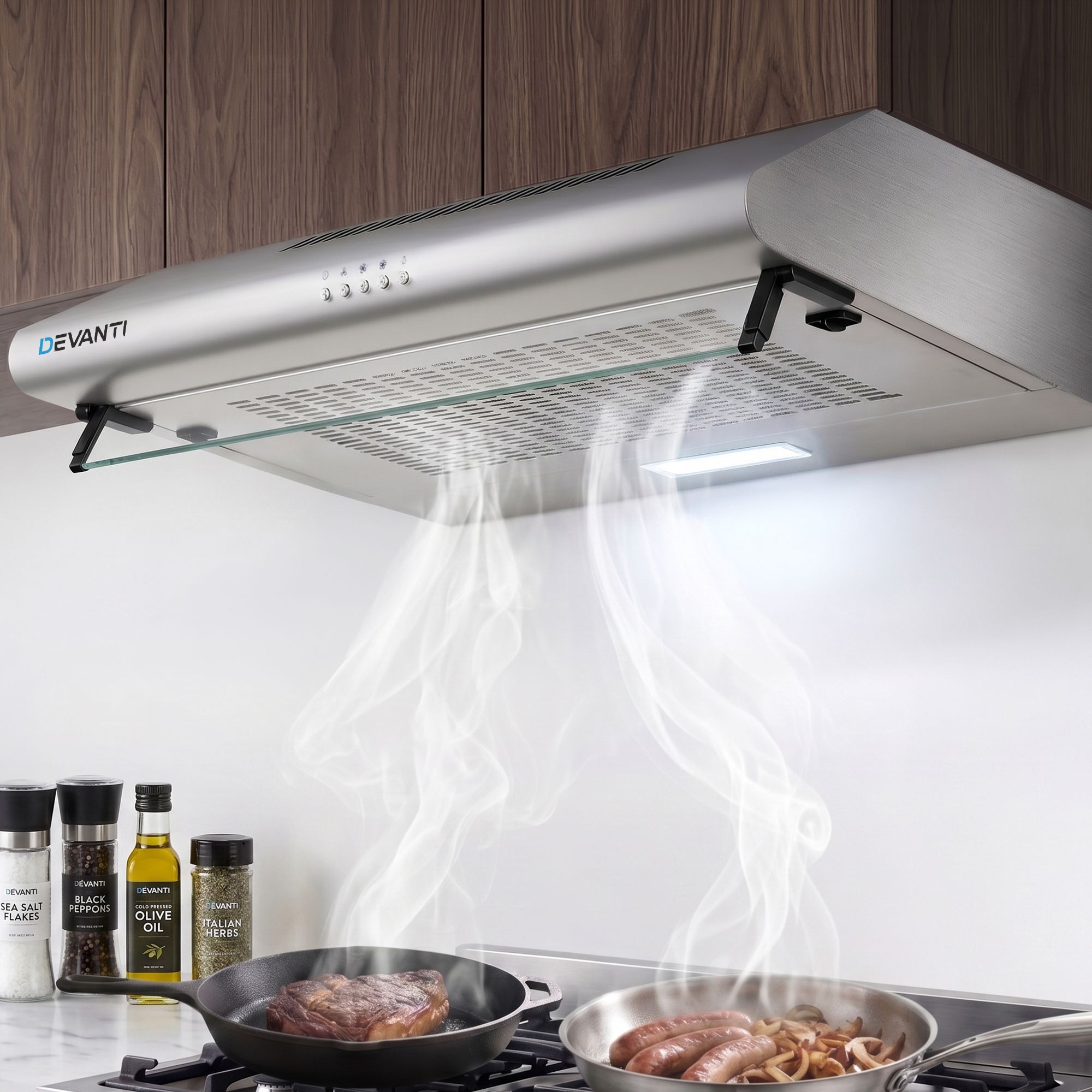 Devanti 60cm Range Hood Canopy LED Light