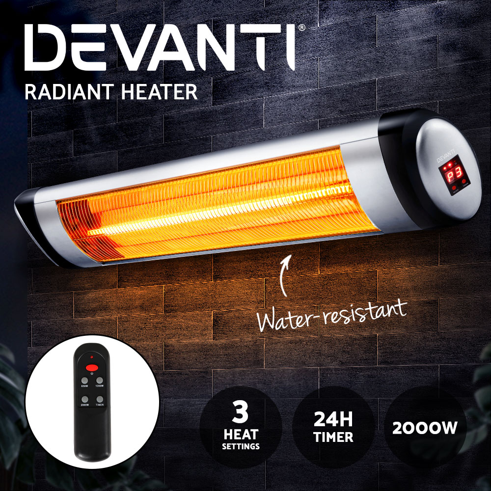 Devanti Reflective Radiant Heater Infrared view 4