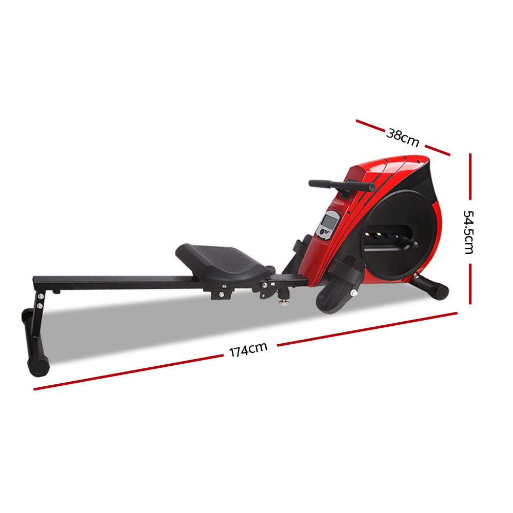 Everfit Elastic Rope Rowing Machine, 4 Resistance Levels view 2