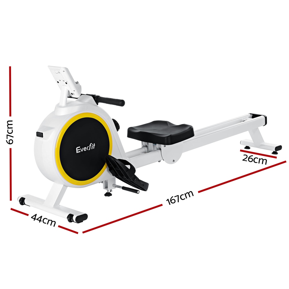 Everfit Quiet Magnetic Rowing Machine, 3kg Flywheel view 2