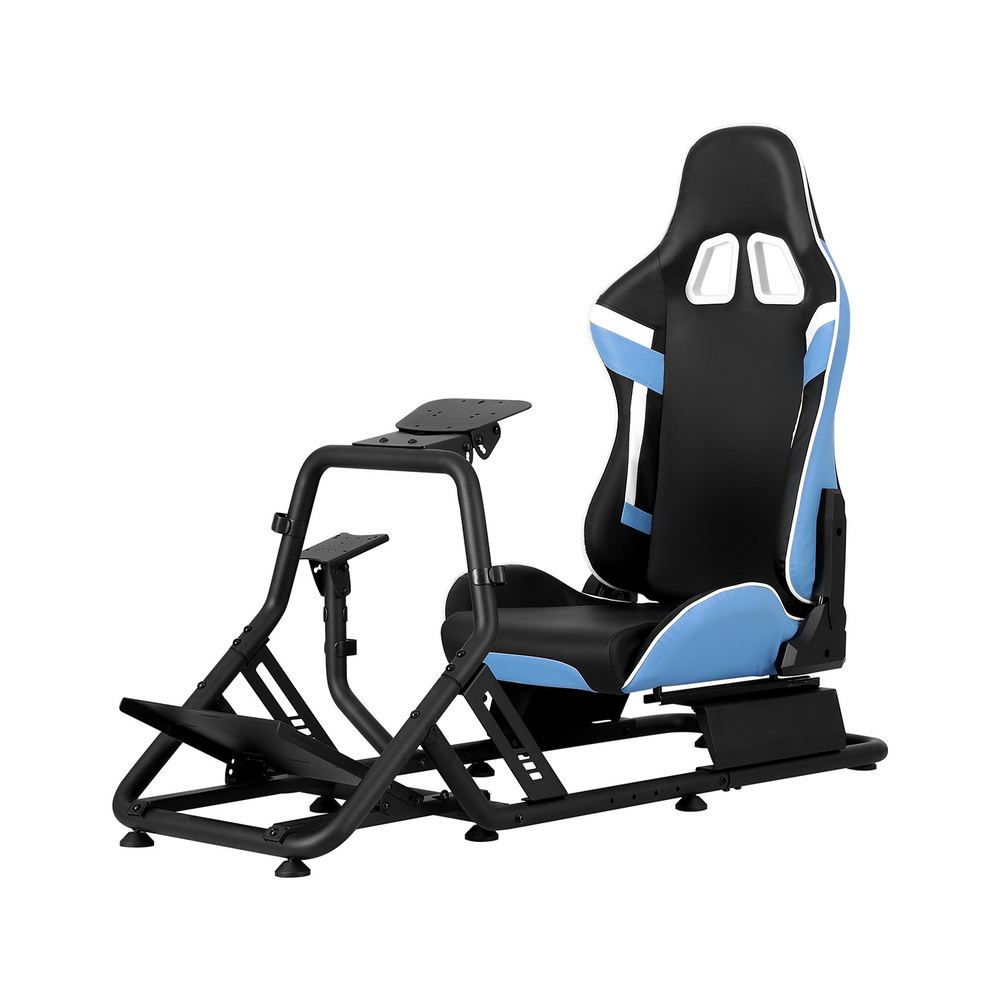 Artiss Racing Simulator Cockpit Gaming Chair Blue