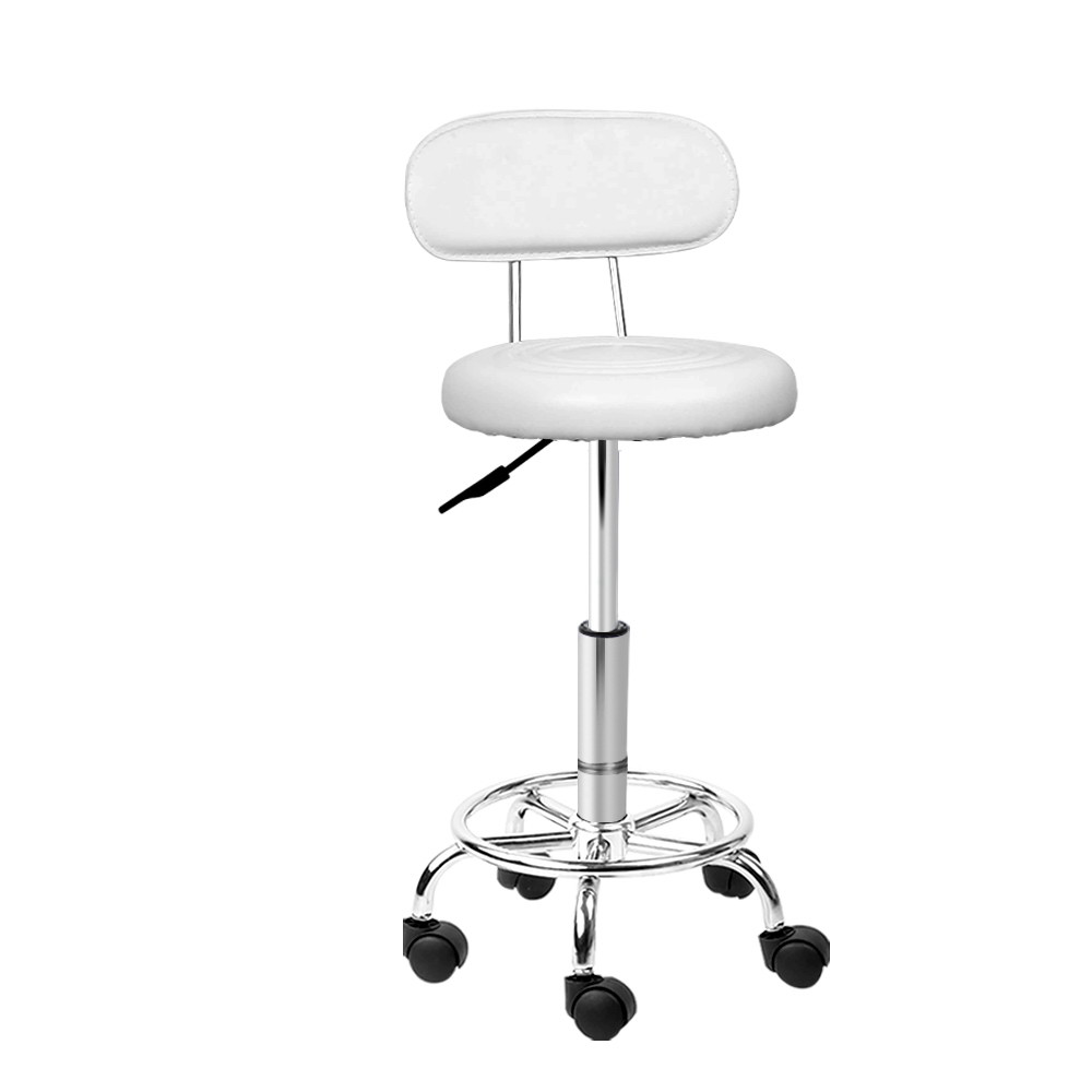 Artiss Salon Stool with Backrest