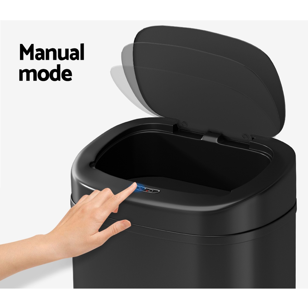 Devanti Motion Sensor Bin with Fingerprint Resistant Steel view 4