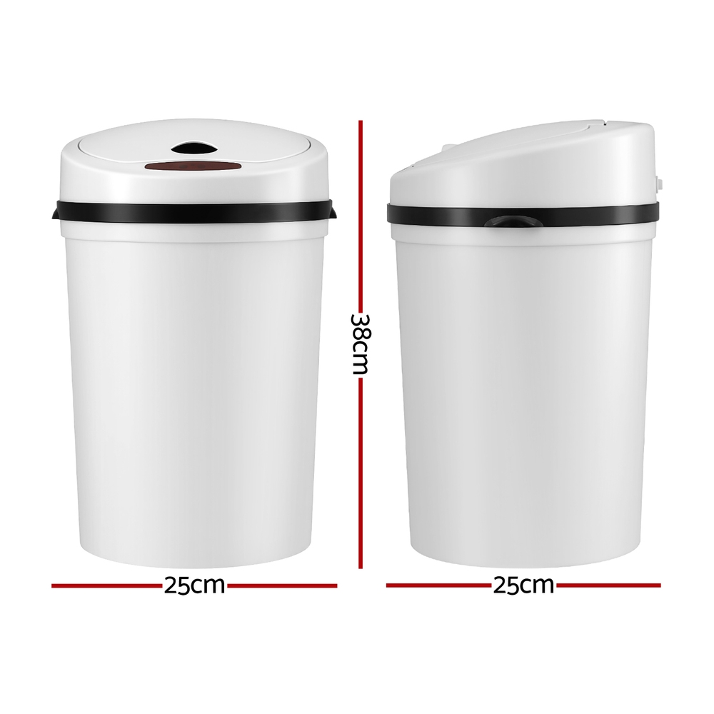 Devanti 9L Motion Sensor Bin Automatic Kitchen view 2