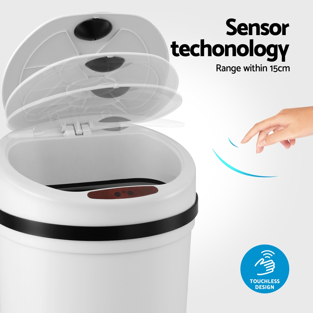 Devanti 9L Motion Sensor Bin Automatic Kitchen view 4