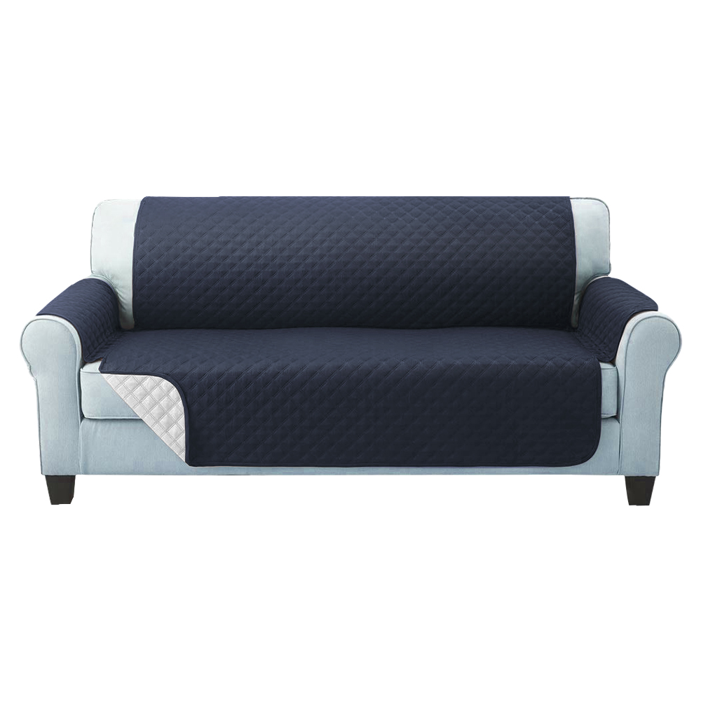 Artiss 3 Seater Quilted Sofa Cover in 2 Colours view 3