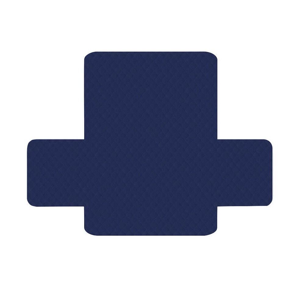 Artiss 3 Seater Quilted Sofa Cover Navy