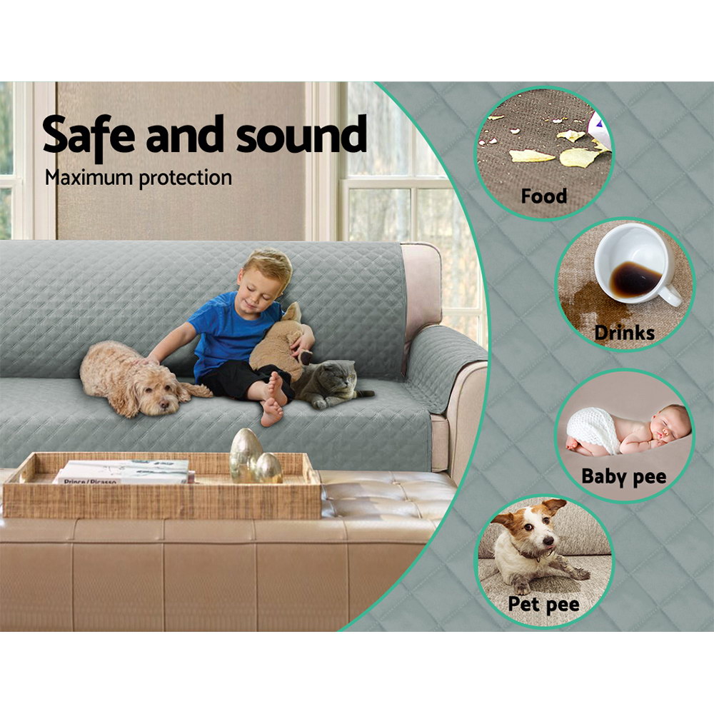 Artiss 100% Water Resistant Sofa Cover in Sizes & Colours view 5