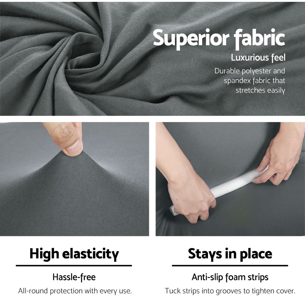 Artiss Stretch Sofa Cover in Multiple Sizes & Colours view 4