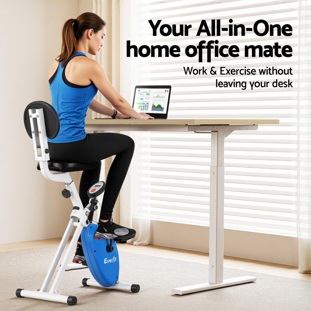 Artiss Standing Desk with Under Desk Bike 120cm in 2 Colours view 4