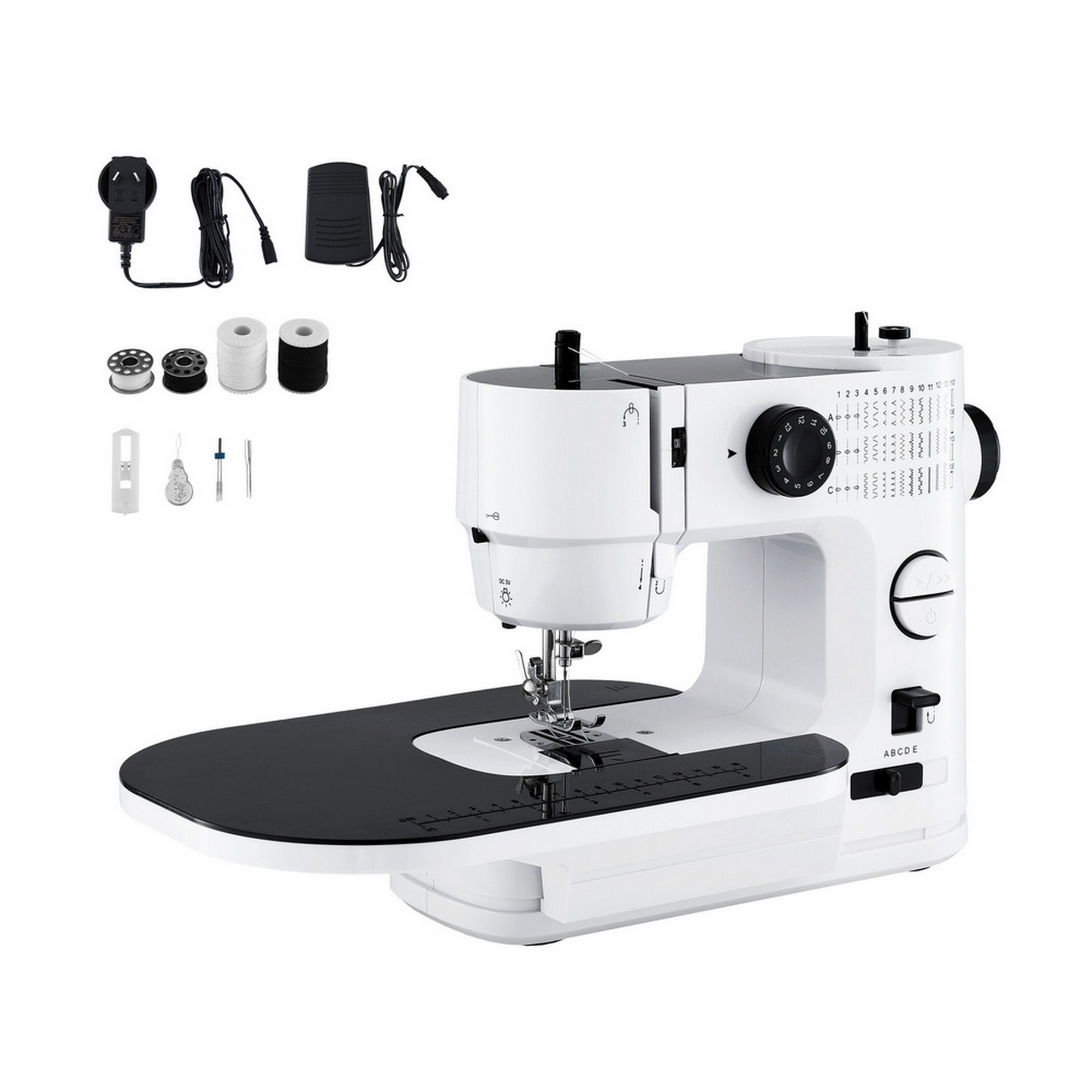 Devanti Portable Mini Sewing Machine 39 Stitches