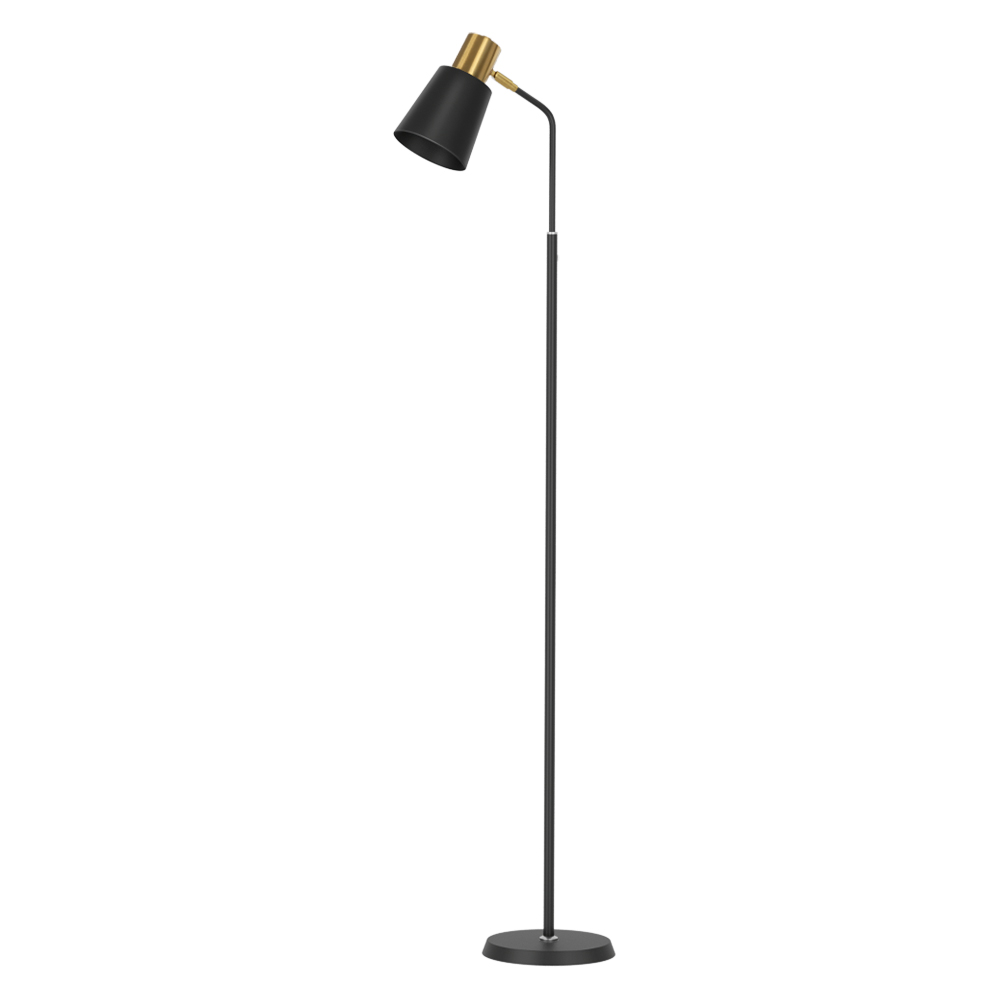 Artiss Modern Floor Lamp LED Light Stand Black view 2