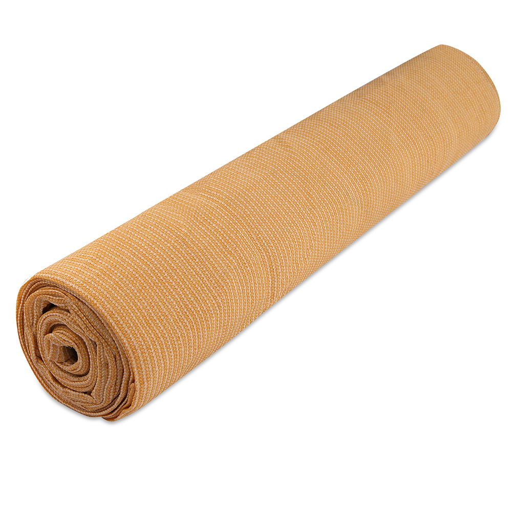 Instahut 90% Shade Cloth 3.66x30m Heavy Duty Beige view 3