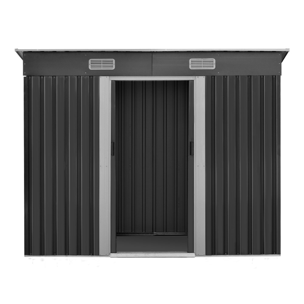 Giantz Garden Shed 2.38x1.31m Sliding Door Outdoor Storage view 3