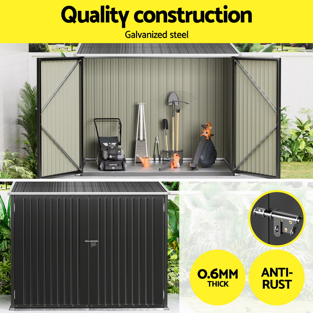 Giantz Garden Shed 2.06x1.96m Tool Workshop Storage view 4