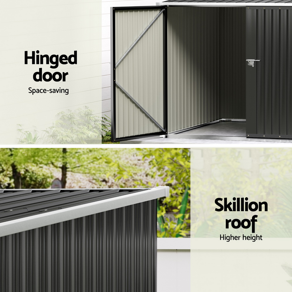 Giantz Garden Shed 2.06x1.96m Tool Workshop Storage view 5