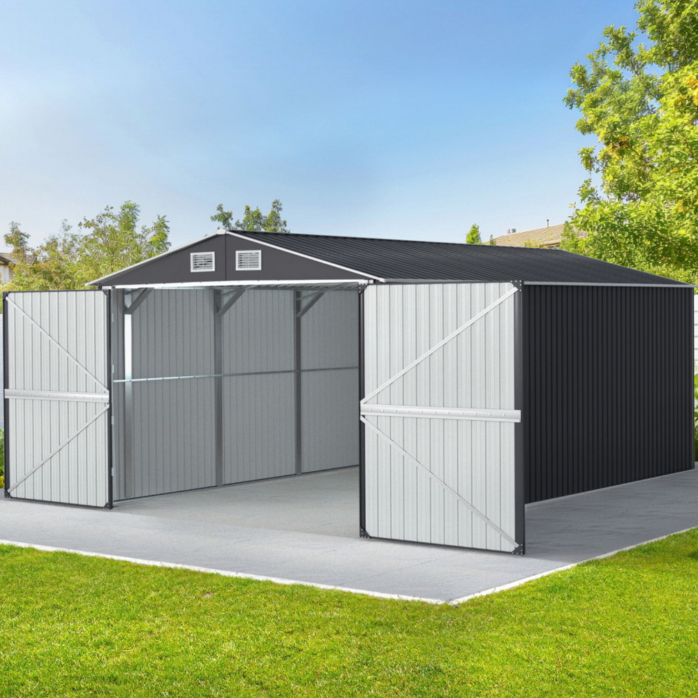 Giantz Garden Shed 5.38x3m Large Outdoor Workshop