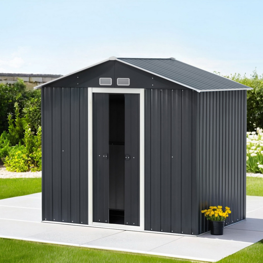 Giantz Garden Shed 2.15x1.3m with Sliding Door