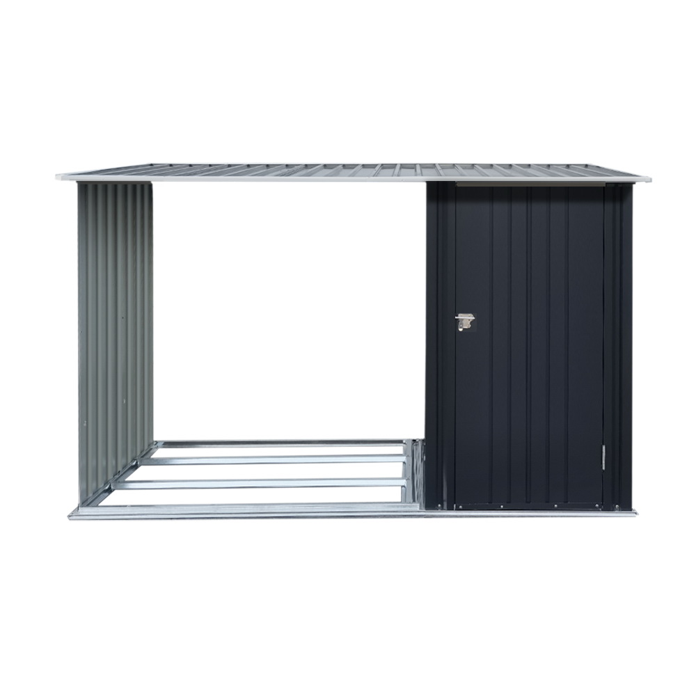 Giantz Garden Shed 2.49x1.04m Steel 2 in 1 Storage view 3