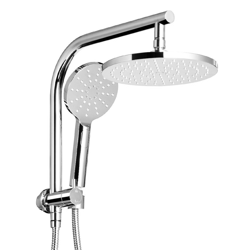 Cefito 9'' Rain Shower Head Set Handheld, Chrome or Black