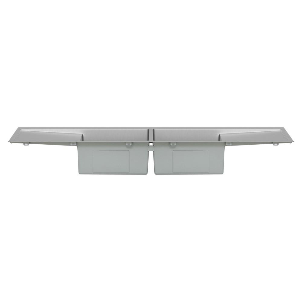 Cefito Stainless Steel Kitchen Sink 155x50cm Flush Mount view 3