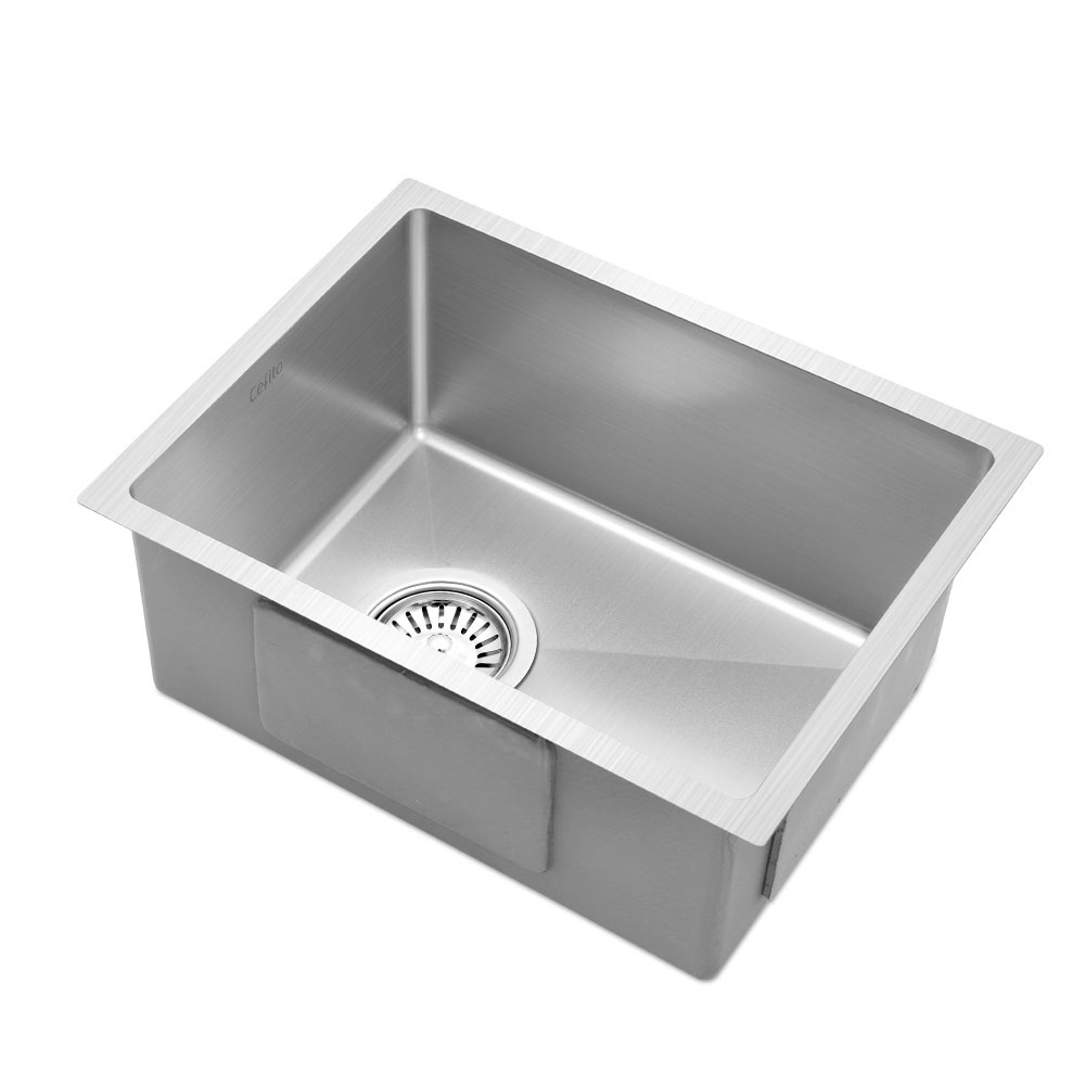 Cefito 44x34cm Nano Stainless Steel Kitchen Sink, Silver