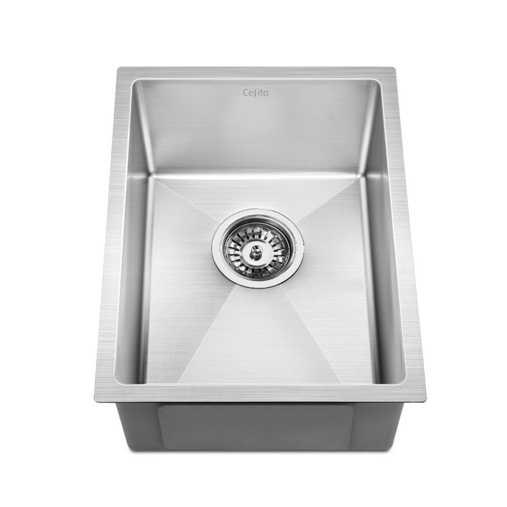 Cefito 44x34cm Nano Stainless Steel Kitchen Sink, Silver view 3