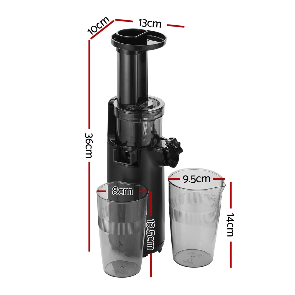 Devanti 130W Cold Press Slow Juicer view 2
