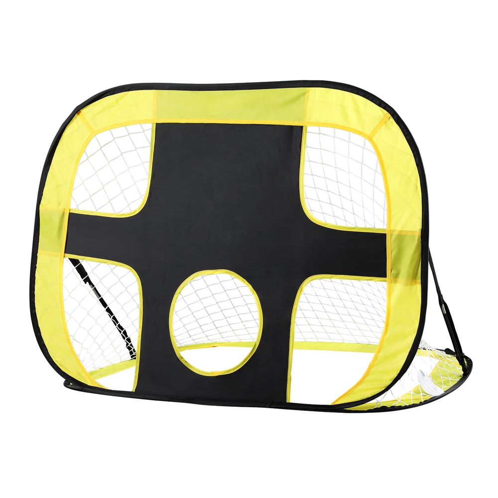 Everfit Portable Soccer Goal with Rebound Target Net