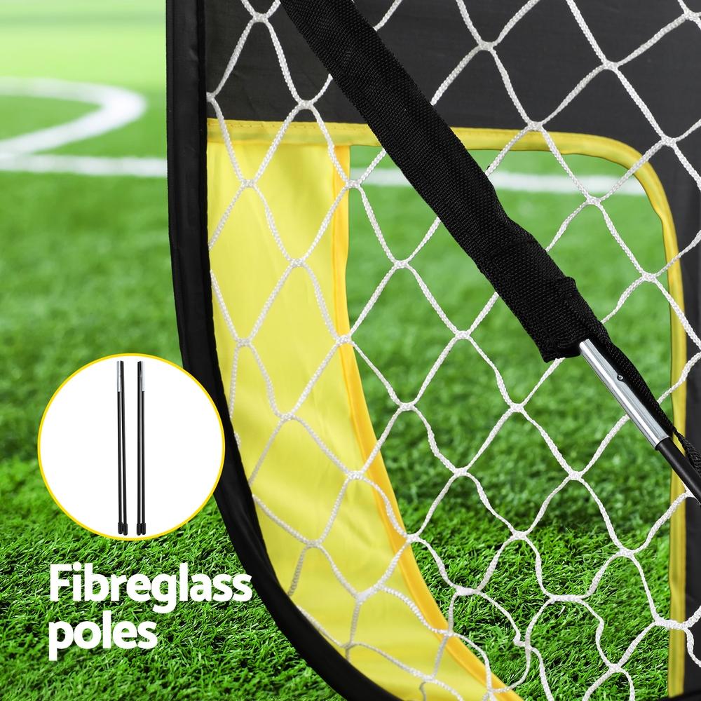 Everfit Portable Soccer Goal with Rebound Target Net view 5