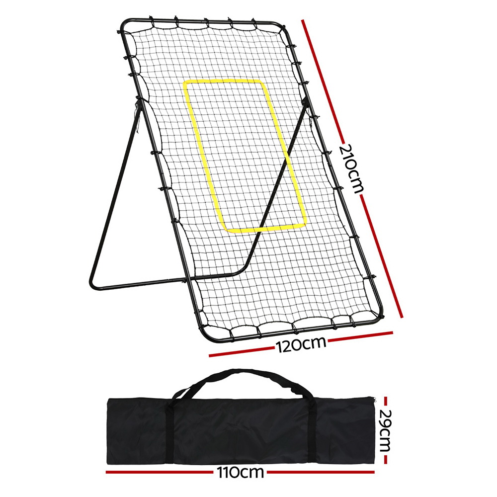 Everfit 7ft Volleyball Net with Adjustable Angle Frame view 2