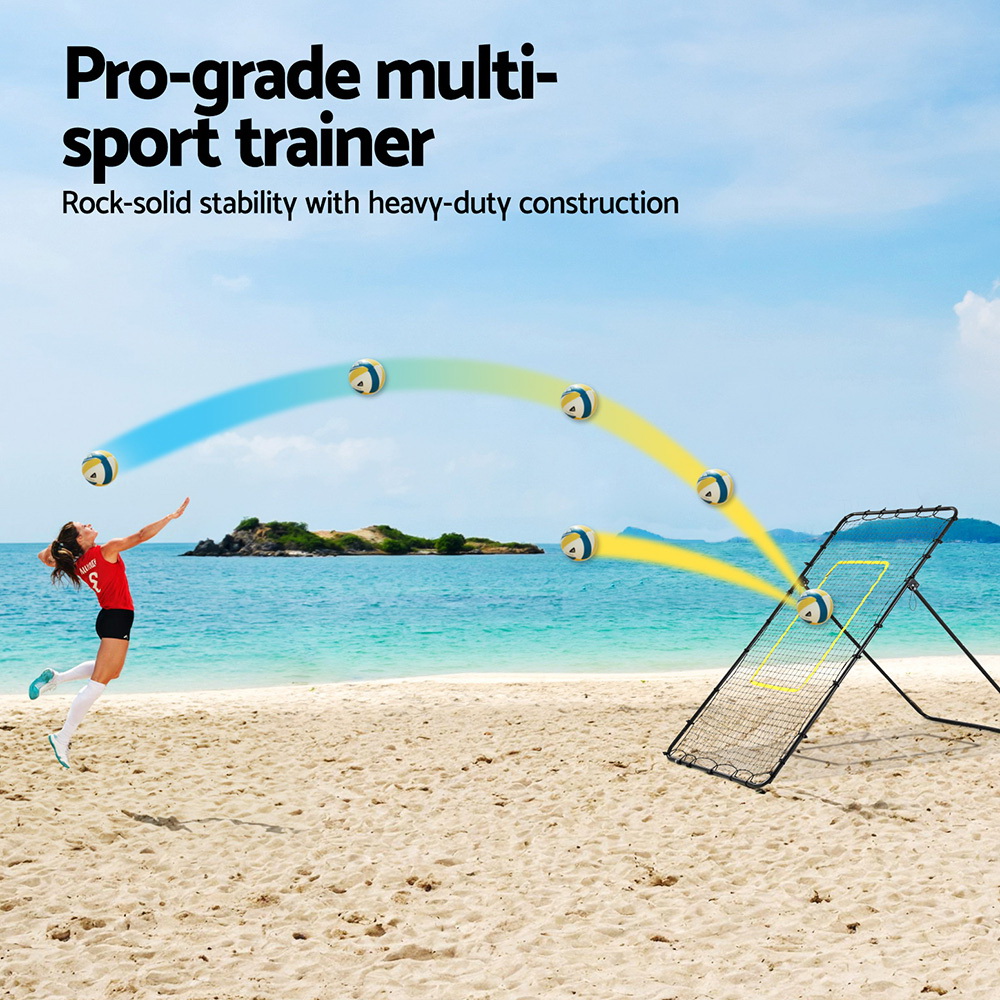Everfit 7ft Volleyball Net with Adjustable Angle Frame view 4