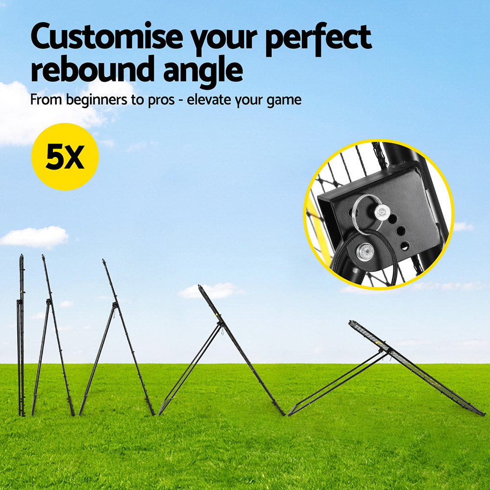 Everfit 7ft Volleyball Net with Adjustable Angle Frame view 5
