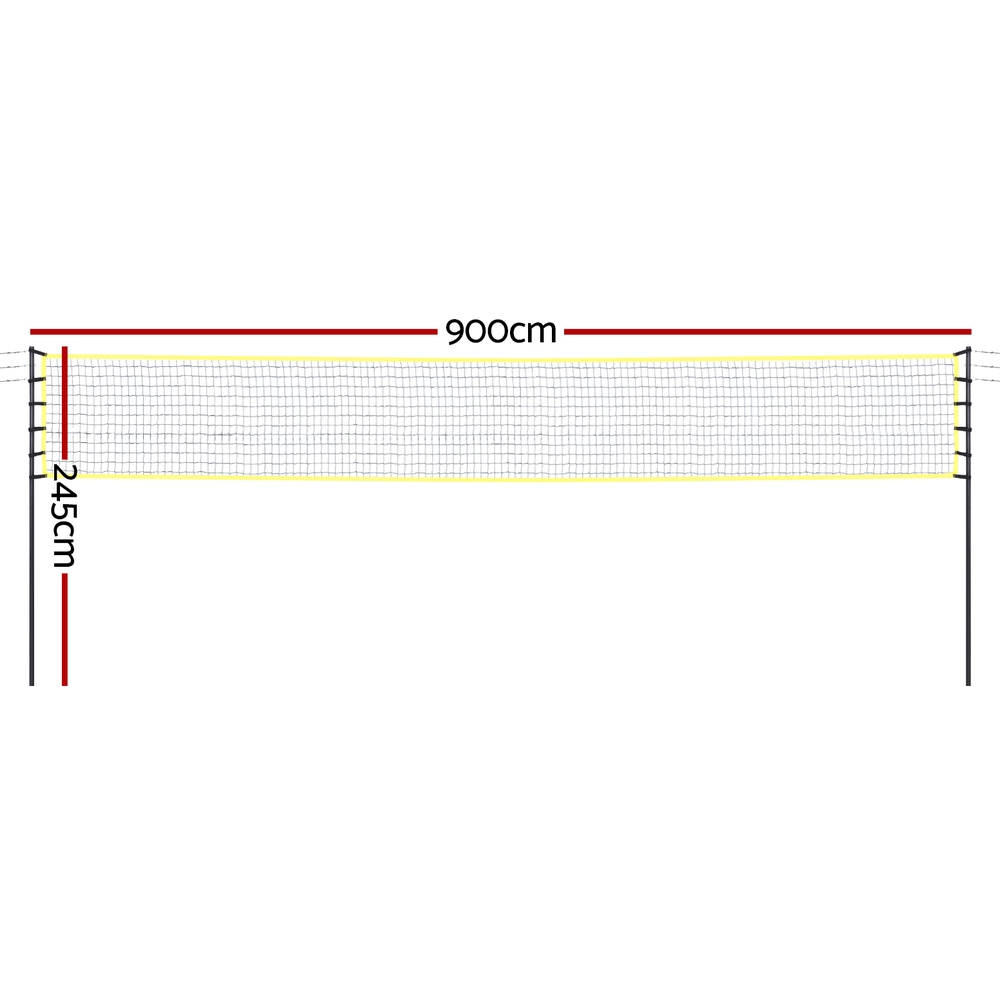 Everfit 9M Volleyball Net Set with Boundary Lines view 2