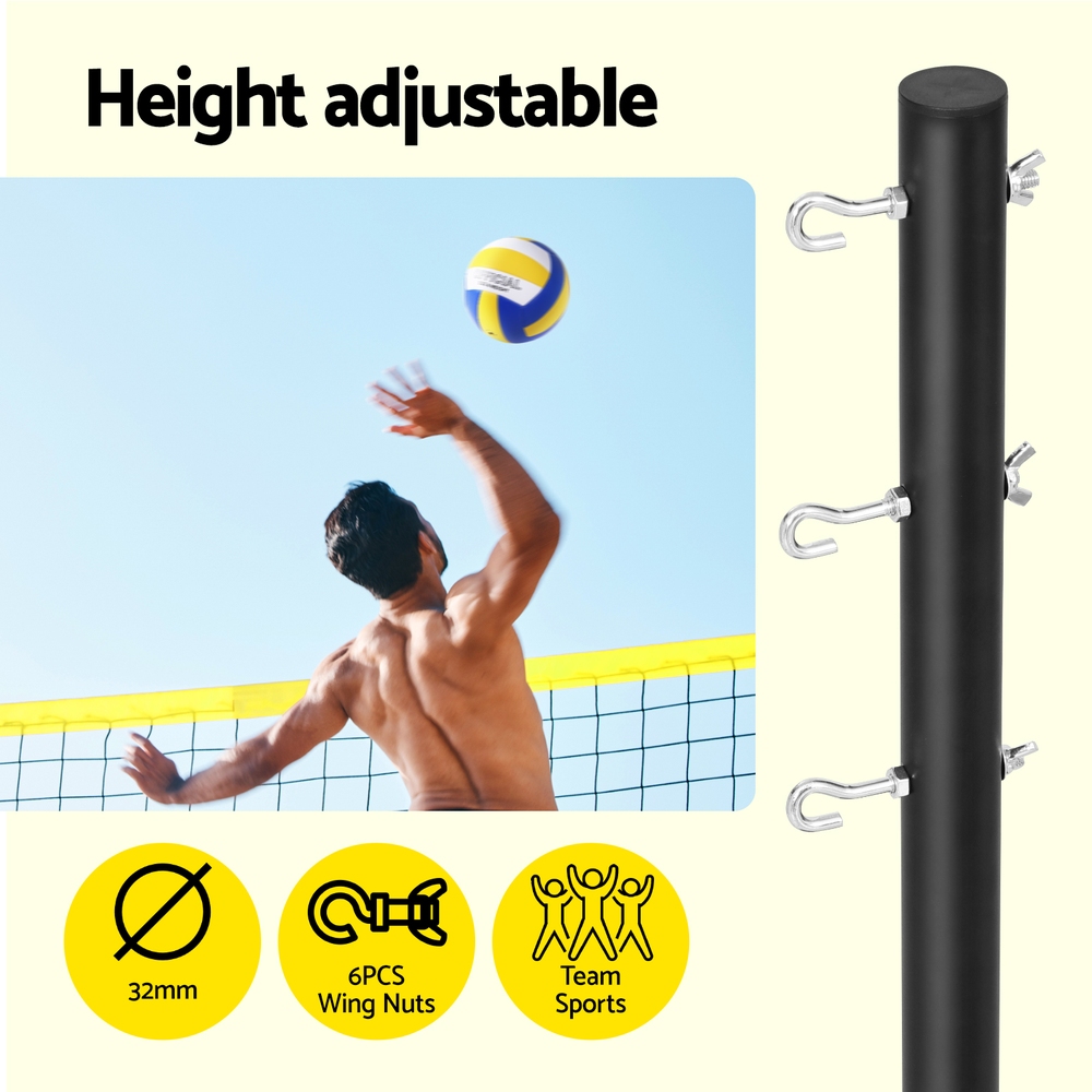 Everfit 9M Volleyball Net Set with Boundary Lines view 5