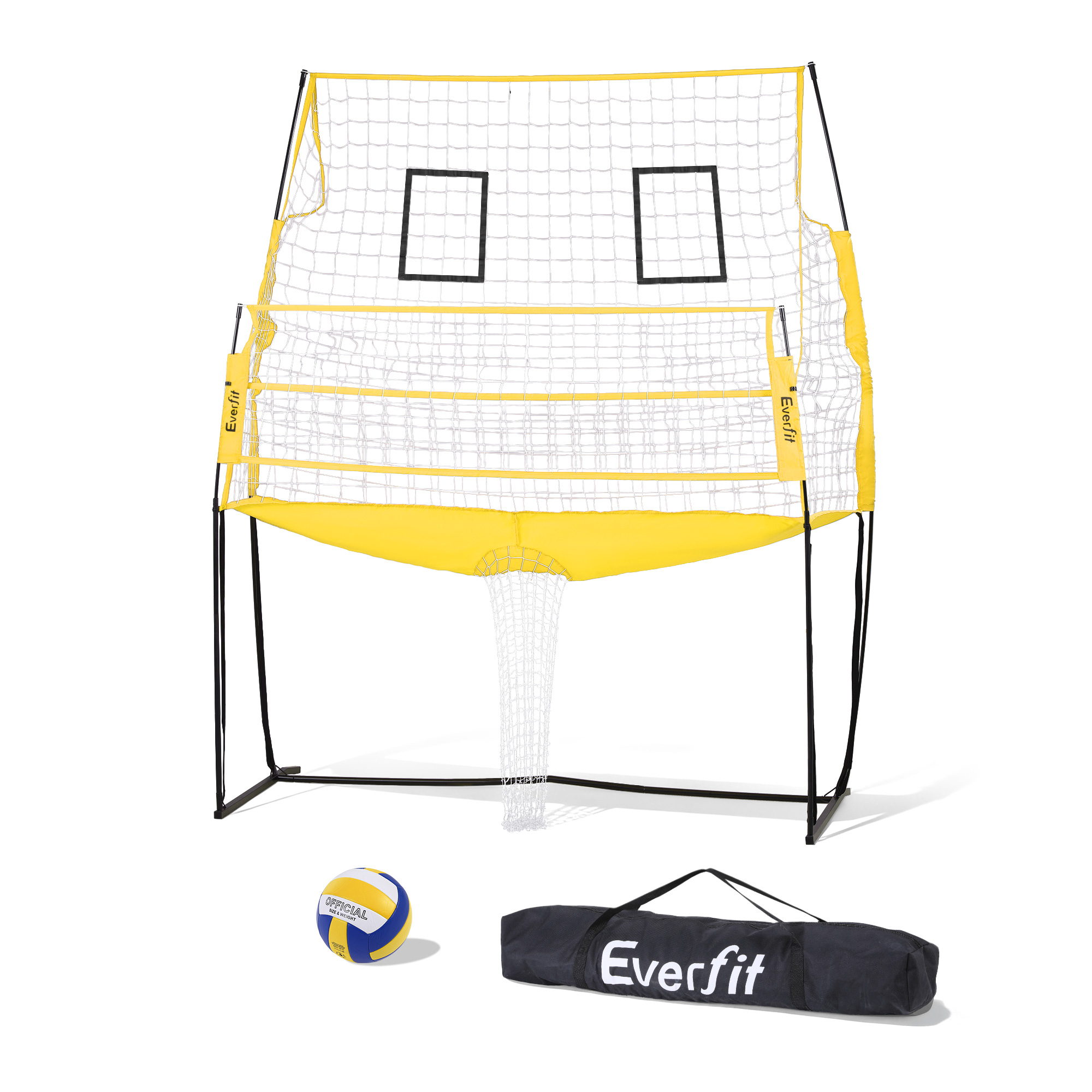 Everfit 8ft Free Standing Volleyball Net with Ball and Bag