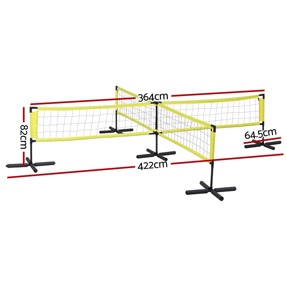 Everfit Water Volleyball Net Set Portable Pool Game view 2