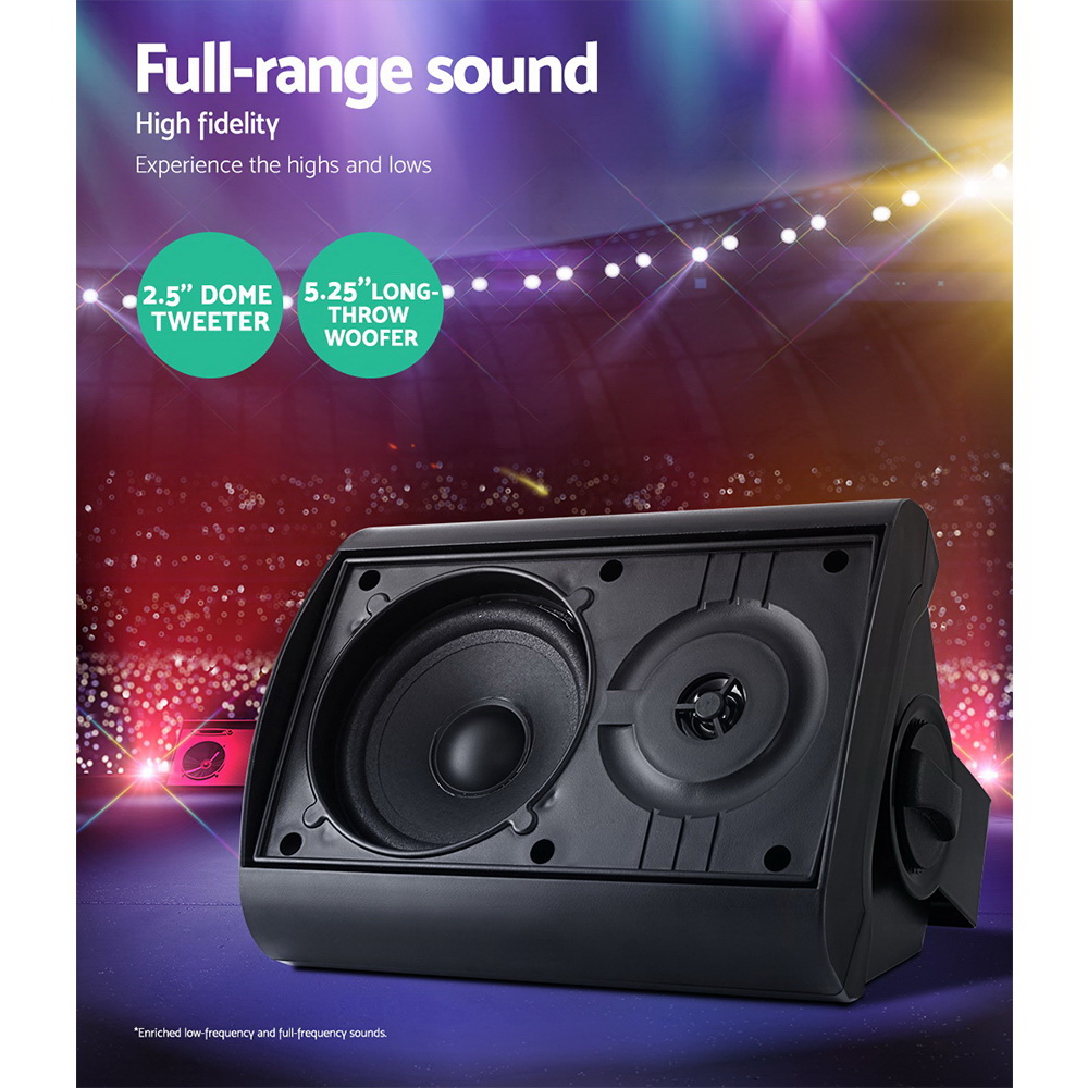 2 Way In Wall Speakers 150W Pair for Home Audio view 5