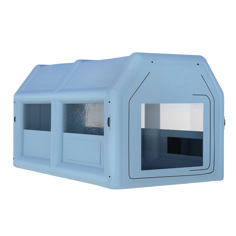 Giantz Inflatable Spray Booth Car Paint Tent, 3 Sizes