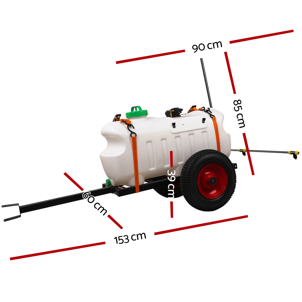 Giantz Weed Sprayer 100L Trailer with 1.5m Boom view 2