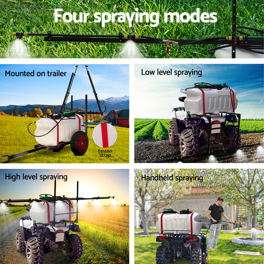 Giantz Weed Sprayer 100L Trailer with 3m Boom view 3