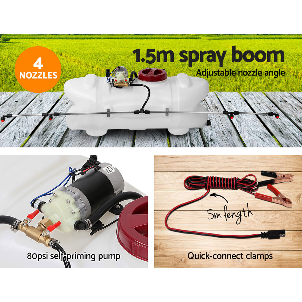 Giantz Weed Sprayer 100L with 1.5m Fixed Boom view 3