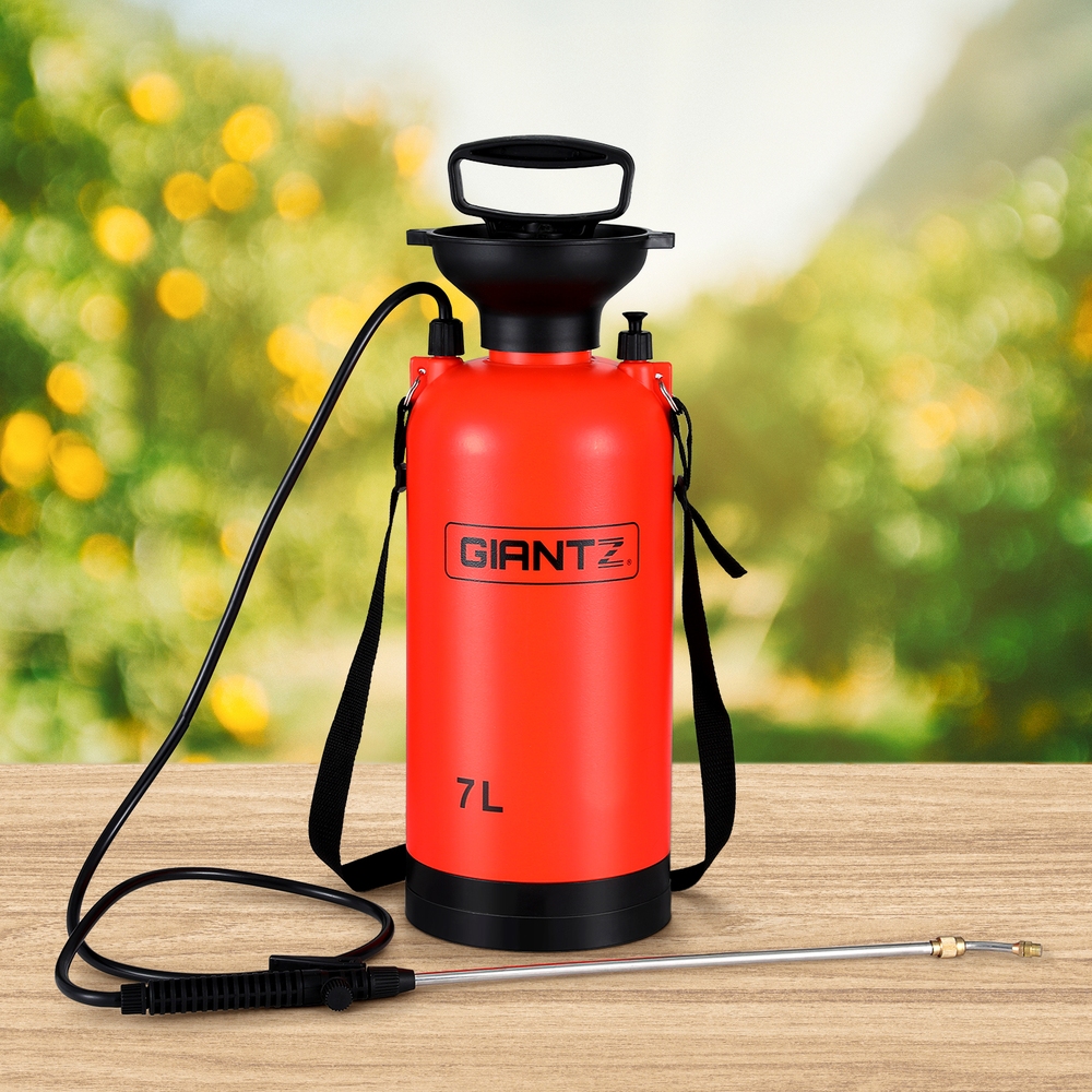 Giantz Weed Sprayer 7L Shoulder Pressure Spray