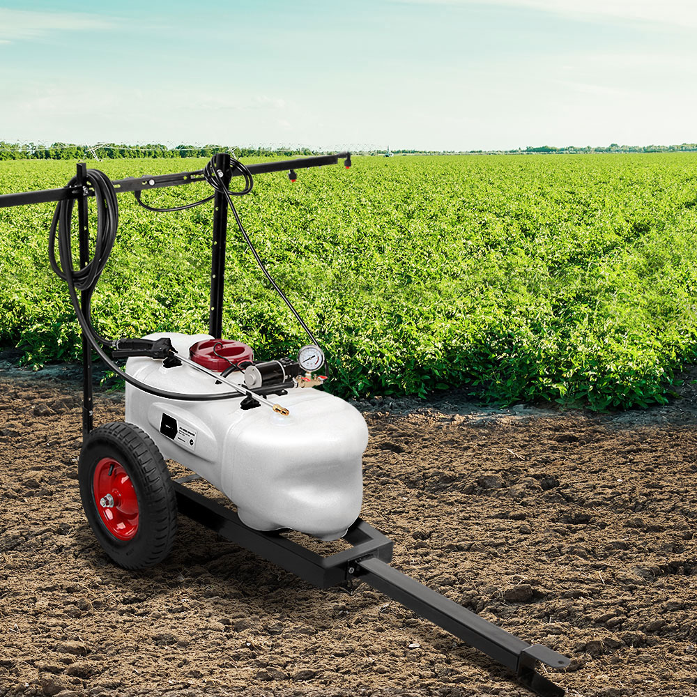 Giantz 100L Weed Sprayer Trailer with 1.5m Boom