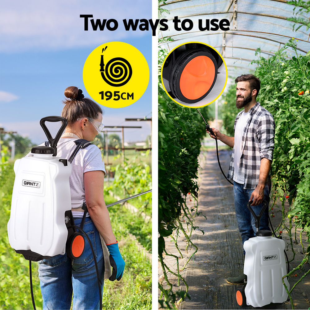 Giantz Electric Weed Sprayer 20L Backpack Trolley view 5